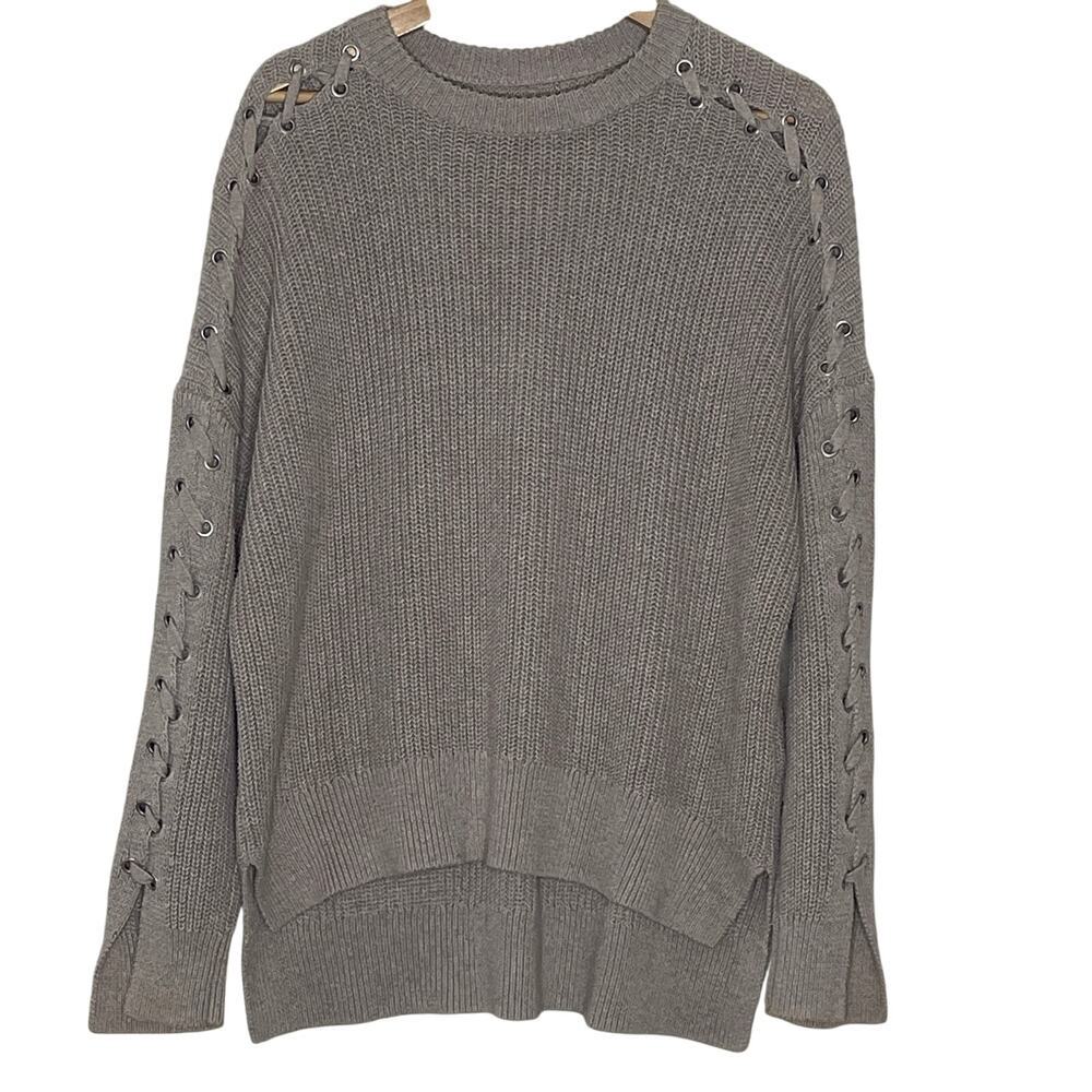 ALLSAINTS Aria Lace Ribbon Sweater Size Small‎